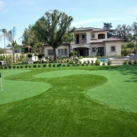 Grass Turf Escondido, California How To Build A Putting Green, Front Yard Landscaping Ideas