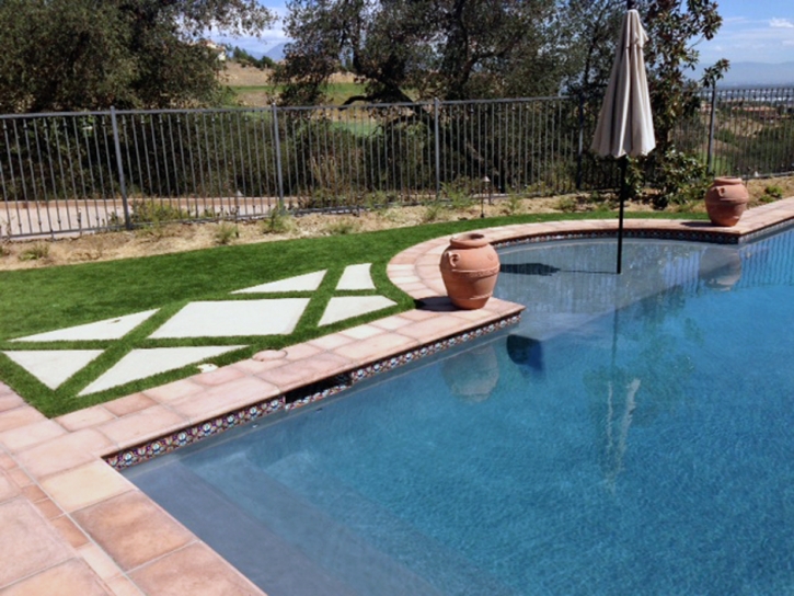 Artificial Lawn Topanga, California Landscape Photos, Natural Swimming Pools