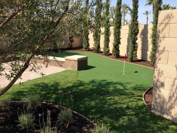 Artificial Turf Installation Westmont, California Artificial Putting Greens, Backyard Makeover