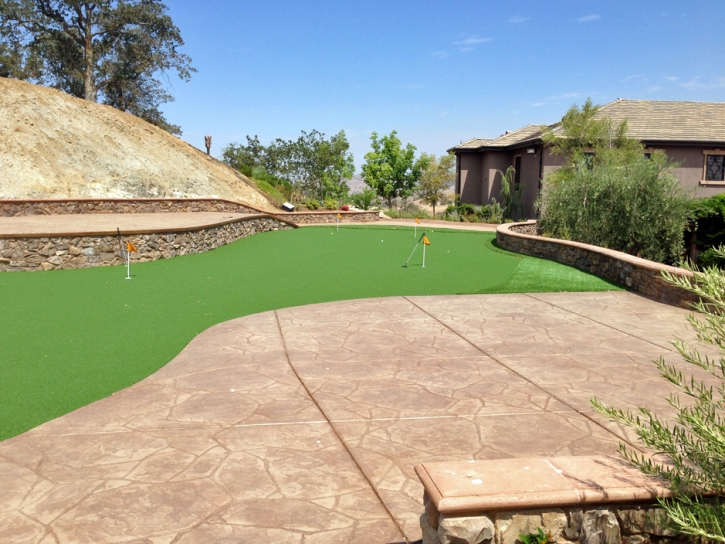 Fake Grass Carpet Lennox, California Putting Green Turf, Backyard Landscape Ideas
