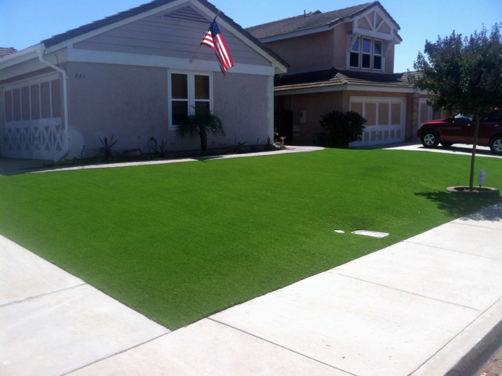 Fake Lawn Colton, California Rooftop, Front Yard Landscape Ideas