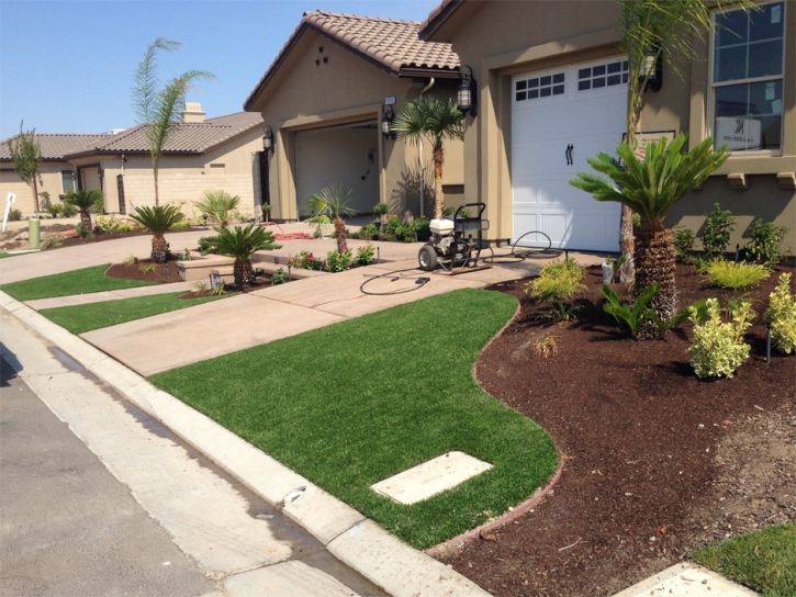 Grass Turf Burbank, California Backyard Deck Ideas, Front Yard Design
