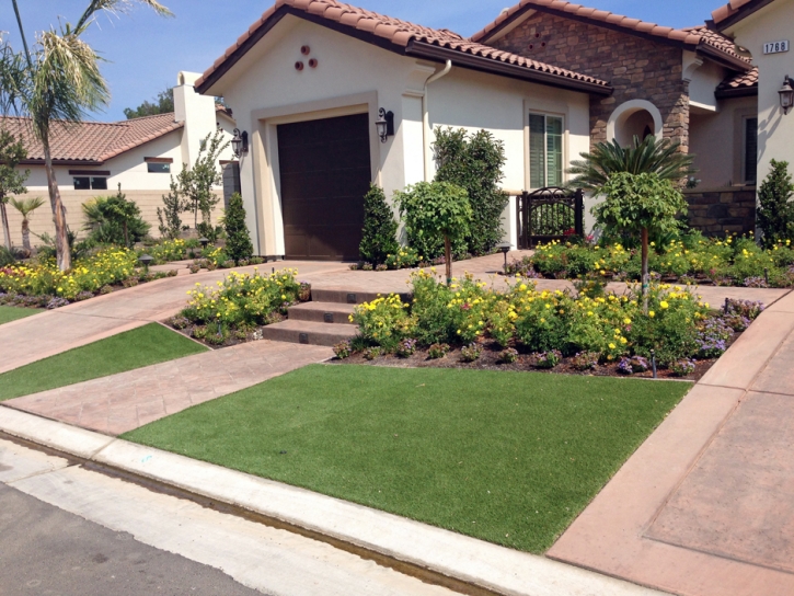 Synthetic Lawn San Antonio Heights, California Lawn And Landscape, Front Yard