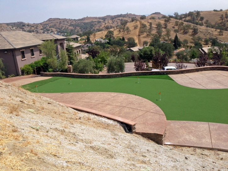 Synthetic Turf North Glendale, California Indoor Putting Green, Backyard Makeover